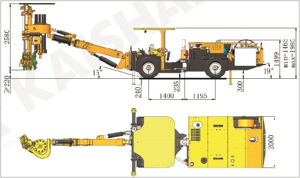 KJ311全液壓掘進(jìn)鉆車